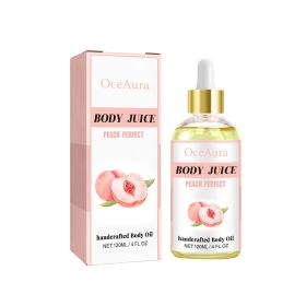 Peach Scented Body Oil Hydrating, Moisturizing, And Firming Massage Oil (Option: 3Pcs)