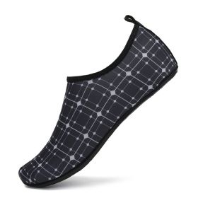 Men's Water Shoes Quick Drying Swimming Socks Women Yoga Shoes Summer Aqua Sandals Non Slip Barefoot Slippers for Beach Vacation (Color: P25, size: 36-37 (feet 22.5cm))
