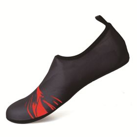 Men's Water Shoes Quick Drying Swimming Socks Women Yoga Shoes Summer Aqua Sandals Non Slip Barefoot Slippers for Beach Vacation (Color: P27, size: 46-47 (feet 27.5cm))