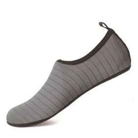 Men's Water Shoes Quick Drying Swimming Socks Women Yoga Shoes Summer Aqua Sandals Non Slip Barefoot Slippers for Beach Vacation (Color: P01-7, size: 42-43 (feet 25.5cm))