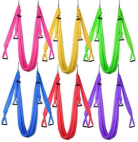 Anti Gravity Yoga Hammock (Option: Pink)